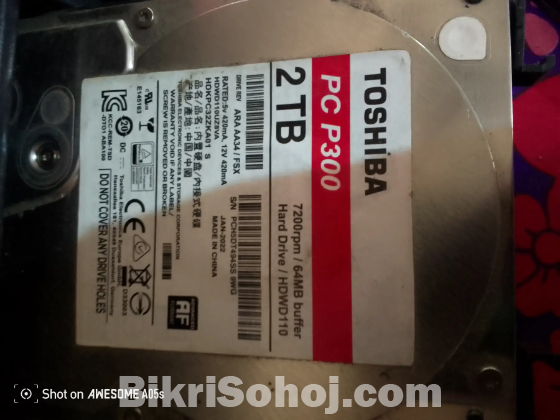 3000 gb Tosiba Hard disk